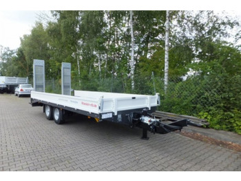 Jaunā Piekabe zema profila platforma pārvadāšana smagās tehnikas Möslein TTT 11- 6,28 Weiß  Neuer Tandemtieflader: foto 3