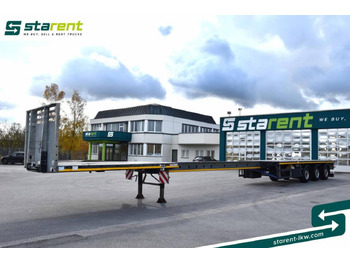 Bortu puspiekabe/ Platforma FAYMONVILLE