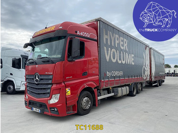 Kravas automašīna ar tentu MERCEDES-BENZ Actros 2648
