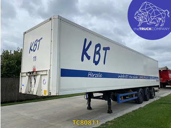 Puspiekabe slēgtā virsbūve Van Hool: foto 2