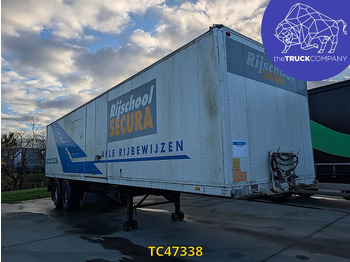 Puspiekabe slēgtā virsbūve VAN HOOL