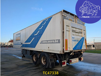 Puspiekabe slēgtā virsbūve VAN HOOL