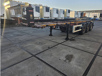 Puspiekabe noņemamā virsbūve/ Konteineru vedējs LAG