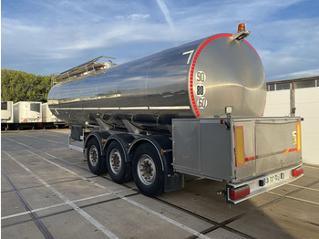 Puspiekabe cisterna Magyar S38DD3 FOODSTUFF MILK: foto 5