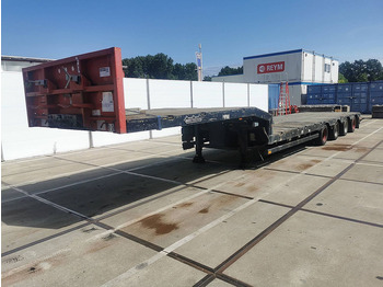 Puspiekabe zema profila platforma NOOTEBOOM