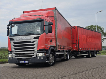 Kravas automašīna ar tentu SCANIA G 410