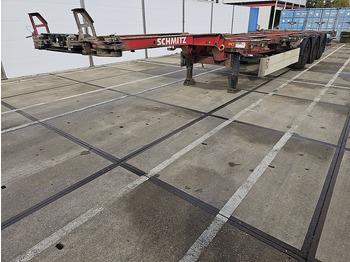 Puspiekabe noņemamā virsbūve/ Konteineru vedējs SCHMITZ SCF