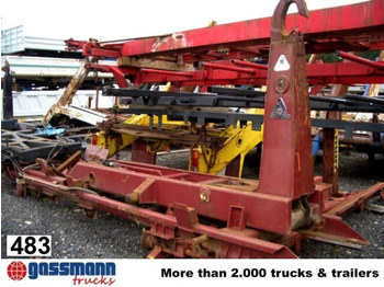 Būvgružu konteineru/ Pacēlāji ar āķi sistēma