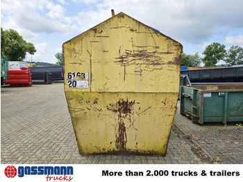 Lift dumper Absetzcontainer ca. 15m³ geschlossen mit Deckel: foto 4