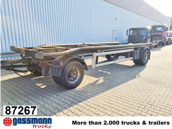 Multilift/ Būvgružu konteinera piekabe HÜFFERMANN