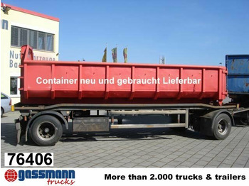 Multilift/ Būvgružu konteinera piekabe HÜFFERMANN