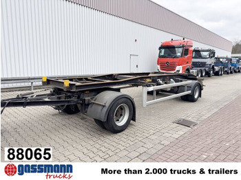 Multilift/ Būvgružu konteinera piekabe HÜFFERMANN