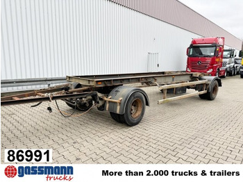 Multilift/ Būvgružu konteinera piekabe HÜFFERMANN