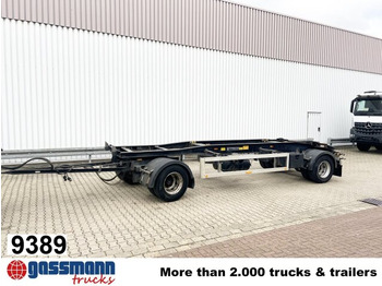 Multilift/ Būvgružu konteinera piekabe HÜFFERMANN