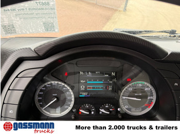 Jaunā Kravas automašīna pašizgāzējs, Kravas auto ar manipulatoru Iveco T-Way 360 6x6, Kran 12-21m/t: foto 2