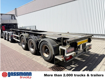 Puspiekabe noņemamā virsbūve/ Konteineru vedējs Lag 0-3-39 CD Containerchassis, 20ft und 30ft, ADR: foto 4