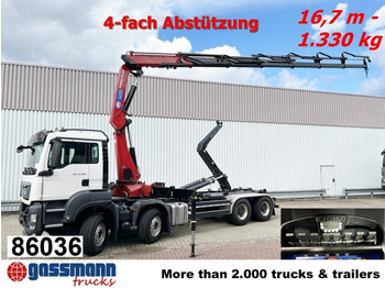 Pacēlājs ar āķi MAN TGS 35.480