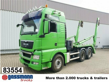 Būvgružu konteineru vedējs MAN TGX 26.540