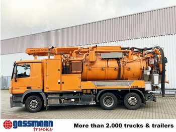 Ielu tīrīšanas mašīna Mercedes-Benz Actros 2544 L 6x2, Lenkachse, Kroll: foto 3