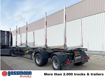 Kokvedēja puspiekabe ROHR RSK/30IV Holzauflieger, Lenkachse, Verzinkt: foto 5