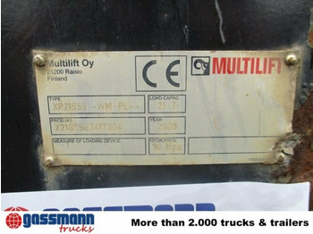 Būvgružu konteineru/ Pacēlāji ar āķi sistēma XR21S59 Abrollanlage: foto 5 Būvgružu konteineru/ Pacēlāji ar āķi sistēma XR21S59 Abrollanlage: foto 5