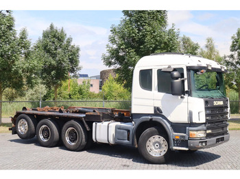 Pacēlājs ar āķi Scania P124-420 | 8X4 | HOOKLIFT | MANUAL | BIG AXLES | EURO 3: foto 3