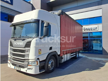 Kravas automašīna ar tentu SCANIA R 450
