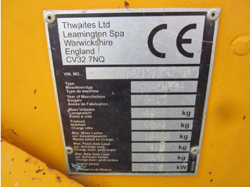 Artikulētias pašizgāzējs Thwaites MACH764: foto 3