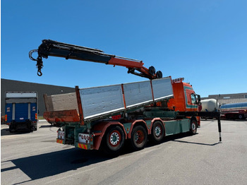 Kravas auto ar manipulatoru Volvo FM500 8x2*6 Crane HMF 2620 K5 Pendel Tipper: foto 3