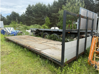 Platformas virsbūve MAN TGL 12.250 Sama Zabudowa Platforma Skrzynia 7,4m / 18 Palet: foto 5