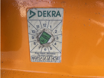 Bortu piekabe/ Platforma Eggers ZX 18E / für Ballastgewichte: foto 5