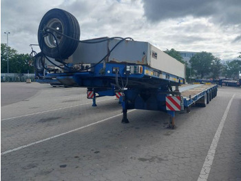 Puspiekabe zema profila platforma GOLDHOFER STZ