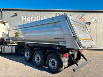 Puspiekabe pašizgāzējs Meiller MHPS 44.3-N | NEW*Grandload*Stahl 25m³*Luft-Lift: foto 3
