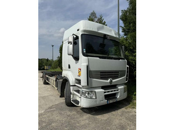 Konteineru vedējs/ Kravas automašīna ar noņemamā virsbūve RENAULT Premium 430