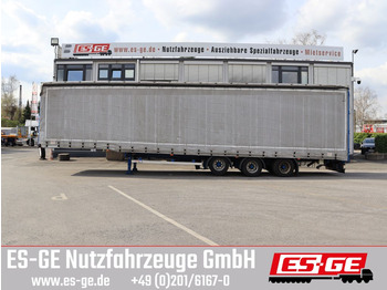 Tenta puspiekabe Dinkel 3-Achs-Sattelanhänger - Plane: foto 1