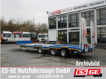 Puspiekabe zema profila platforma ES-GE
