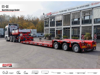 Puspiekabe zema profila platforma FAYMONVILLE