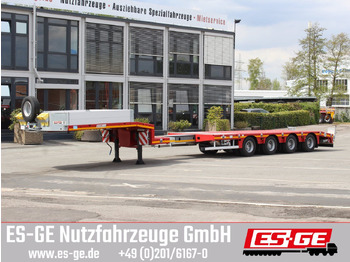 Puspiekabe zema profila platforma FAYMONVILLE