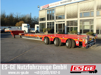 Puspiekabe zema profila platforma FAYMONVILLE