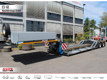 Puspiekabe zema profila platforma FAYMONVILLE