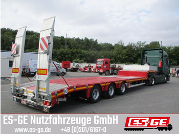 Puspiekabe zema profila platforma FAYMONVILLE
