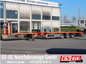 Bortu puspiekabe/ Platforma FAYMONVILLE