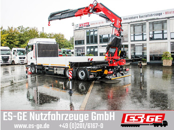 Bortu kravas automašīna/ Platforma, Kravas auto ar manipulatoru MAN TGX 26.480 6x2-4 LL CH mit Fassi F545RA.2.26: foto 2