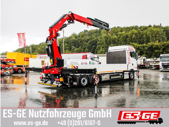 Bortu kravas automašīna/ Platforma, Kravas auto ar manipulatoru MAN TGX 26.480 6x2-4 LL CH mit Fassi F545RA.2.26: foto 4