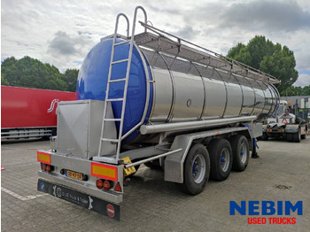 Puspiekabe cisterna Burg Bpdo 12-27 Z - 26930Ltr: foto 2