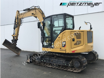 Mini-ekskavators CAT Kurzheckbagger 308-07 ECR Powertilt: foto 3