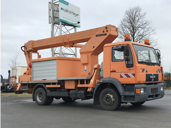 Autopacēlājs MAN L75 14.224 BB Ruthmann Hubarbeitsbühne T 225: foto 2