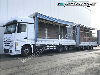 Kravas automašīna ar tentu MERCEDES-BENZ Actros 2542