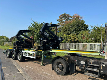 Puspiekabe noņemamā virsbūve/ Konteineru vedējs HAMMAR