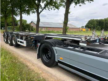 Puspiekabe noņemamā virsbūve/ Konteineru vedējs Pacton ET3 / Bpw Disc / Lifting axle / 2x20/30/40/45 ft hc / Tyres 80 / Tuf 3-20: foto 2